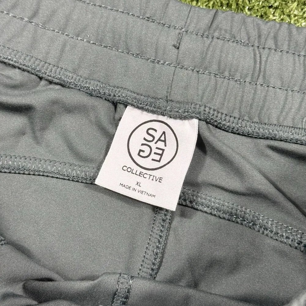 SAGE Collective Women's Green Jogger Pants XL - Picture 5 of 10